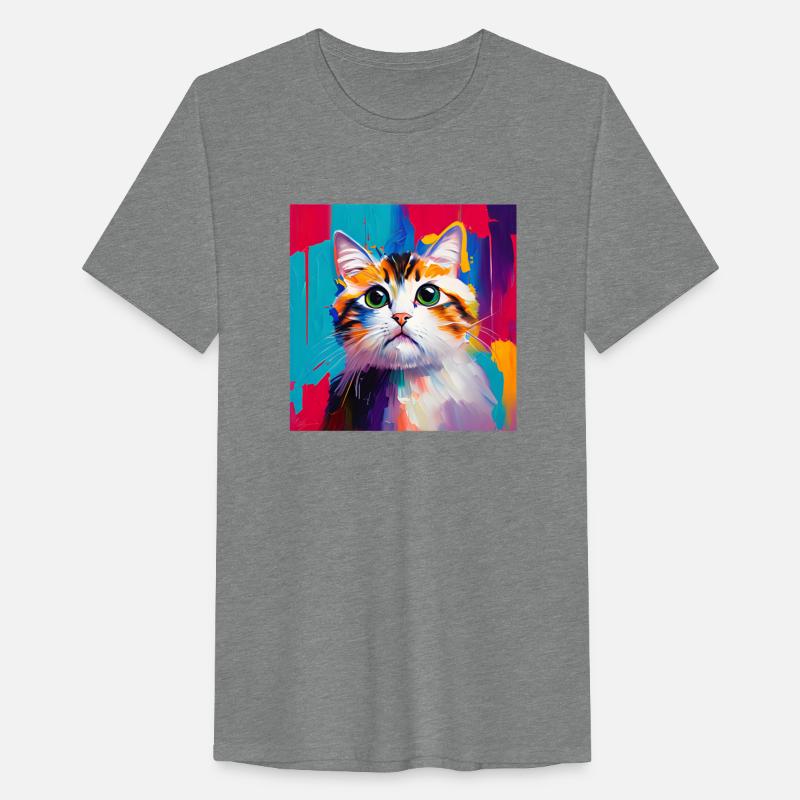 A beautiful portrait of a domestic cat in