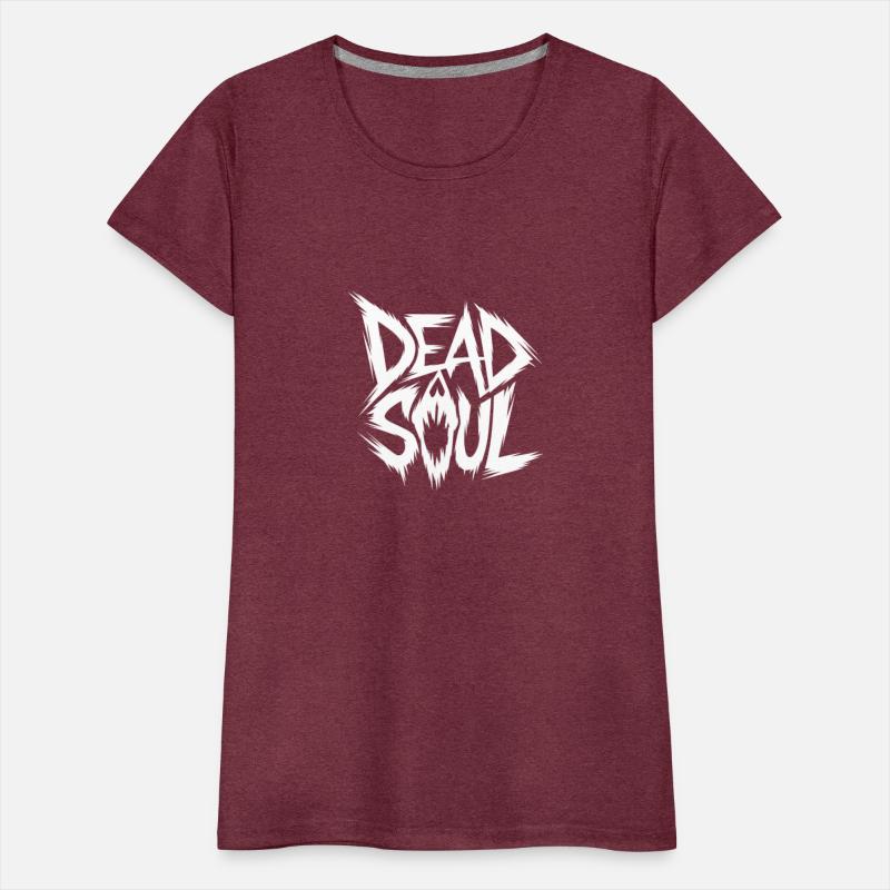 a stylized illustration of the text dead soul