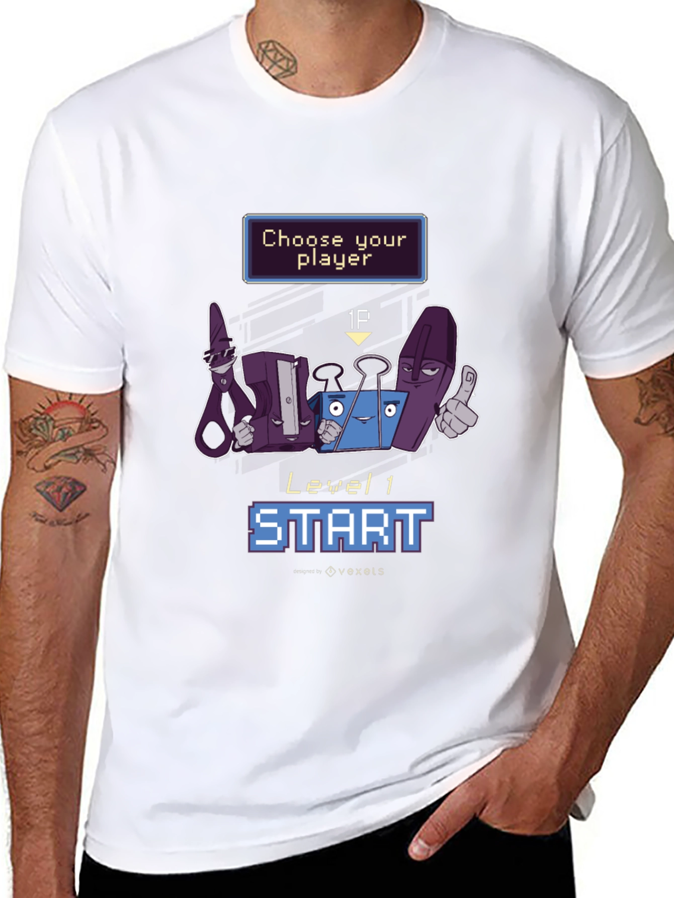 Choose Your Player Graphic T-Shirt