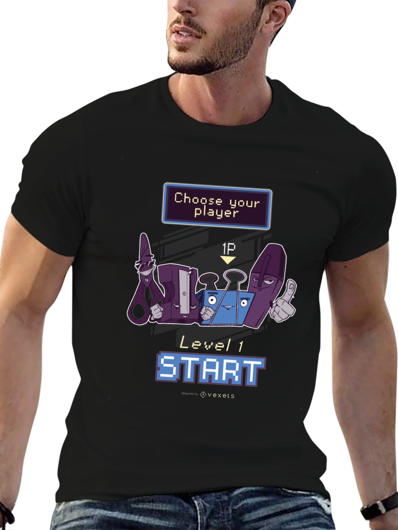 Choose Your Player Graphic T-Shirt