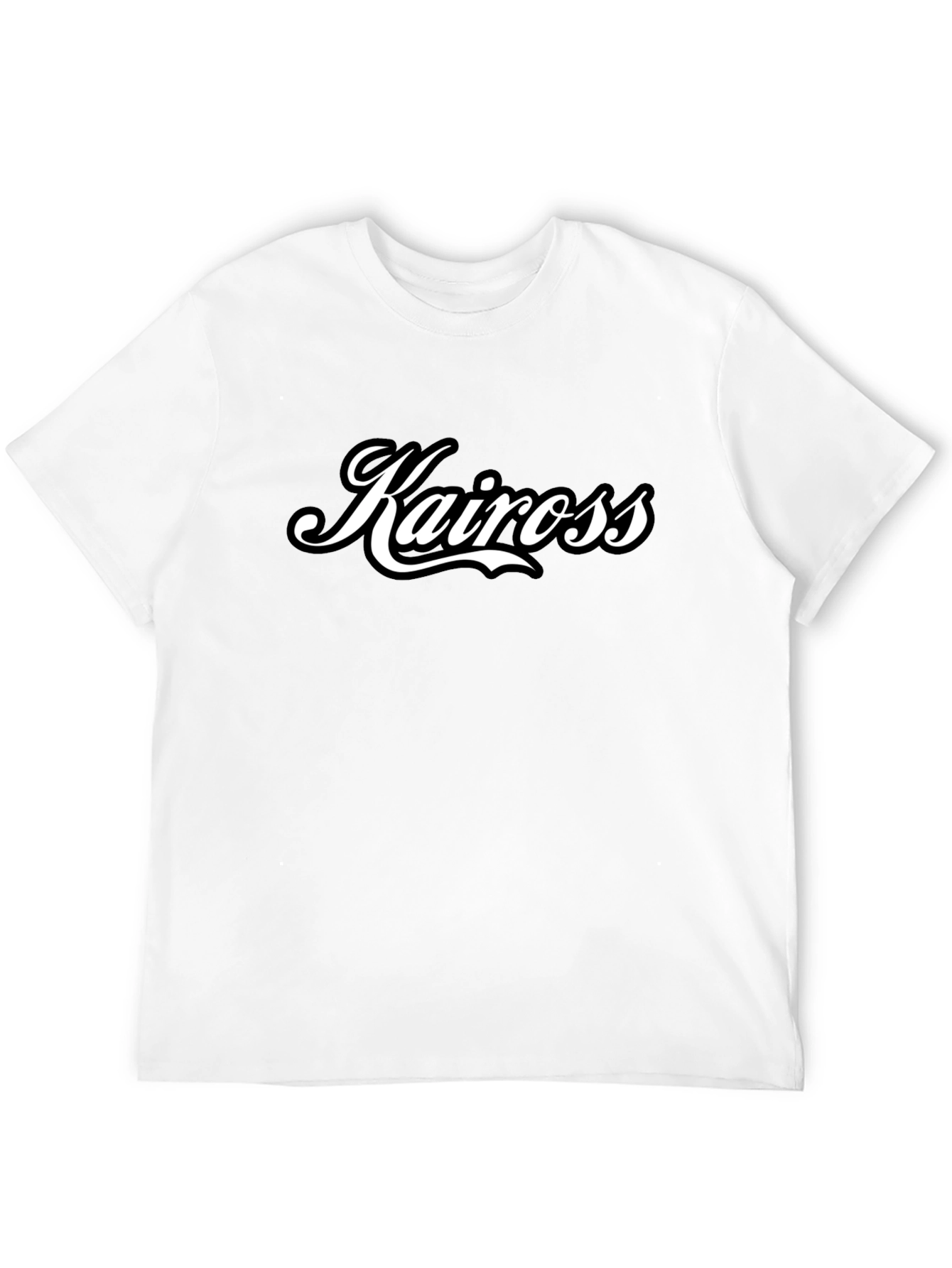 Kaiross Black T-Shirt Stylish Casual Wear