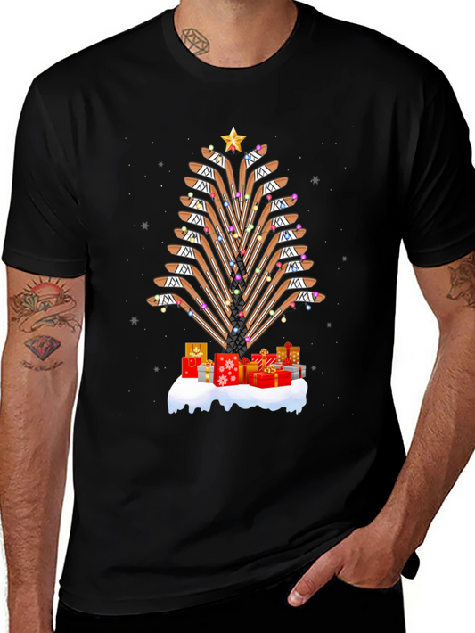 Hockey Sticks Christmas Tree T-Shirt