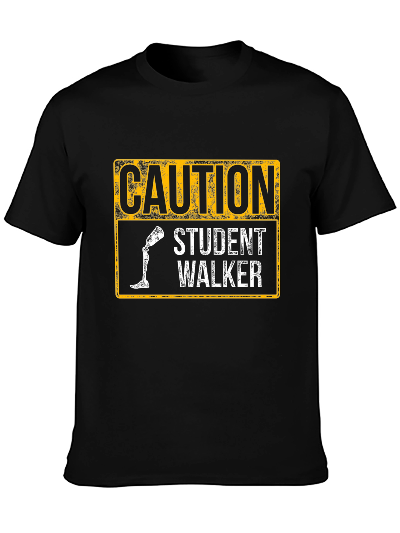 Caution Student Walker T-Shirt