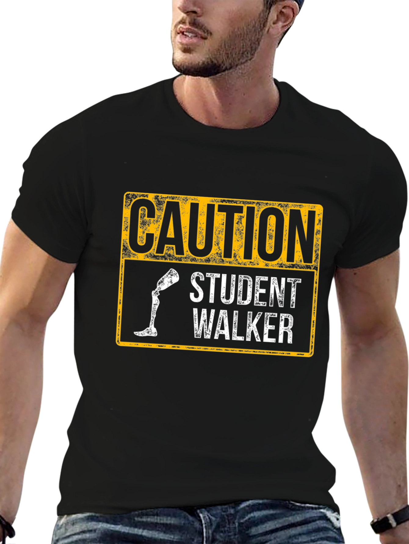 Caution Student Walker T-Shirt