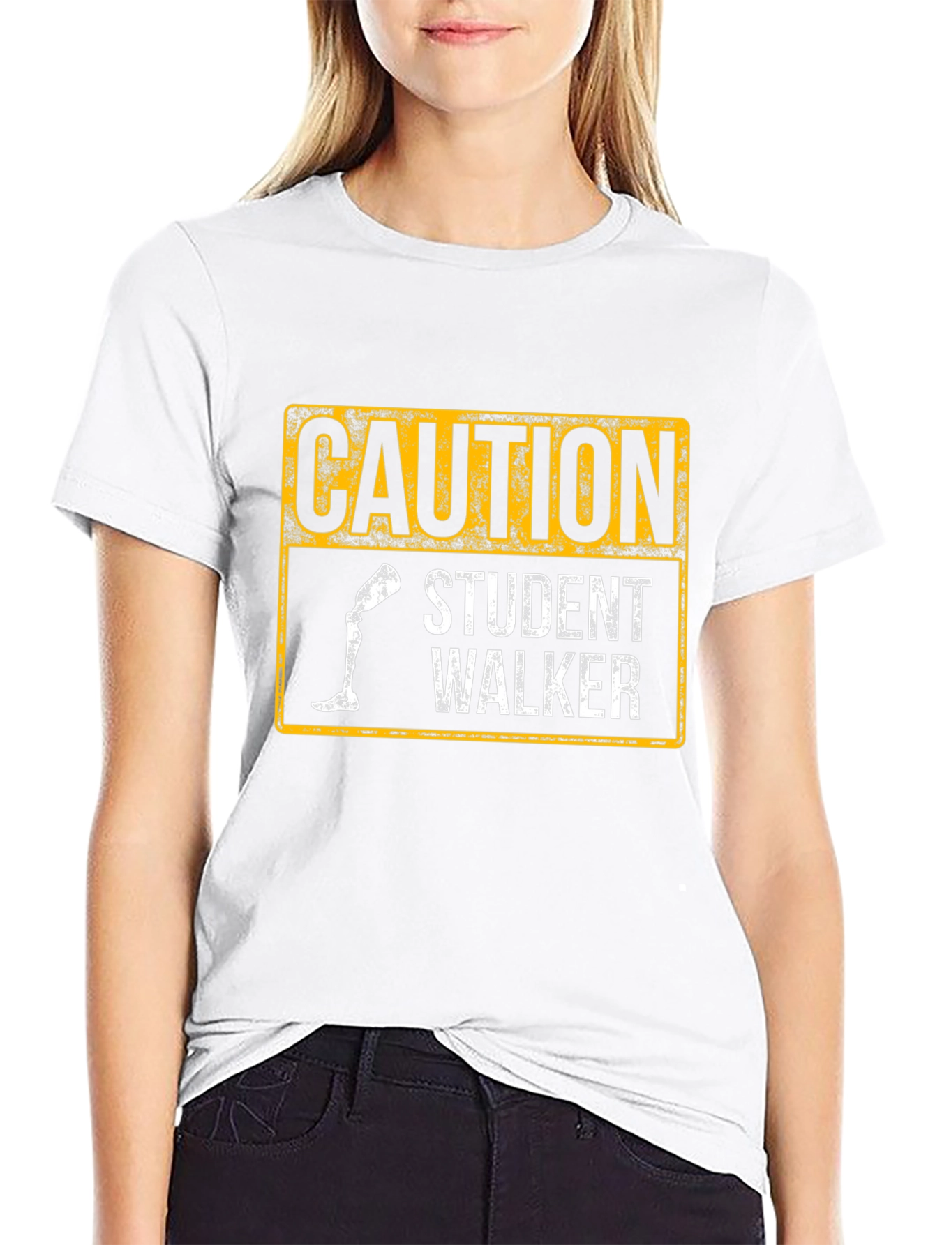 Caution Student Walker T-Shirt