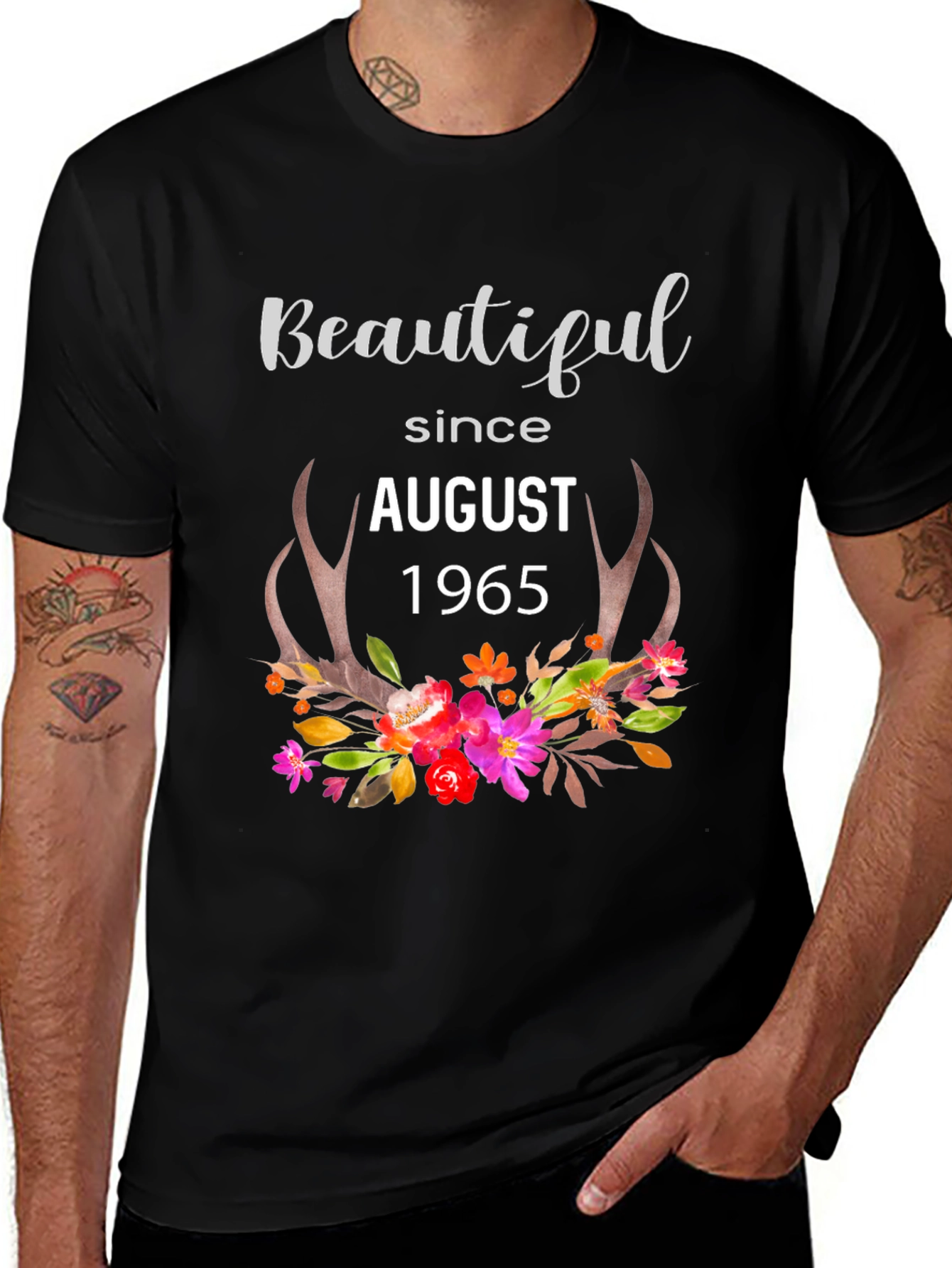 Beautiful Since August 1965 Graphic T-Shirt