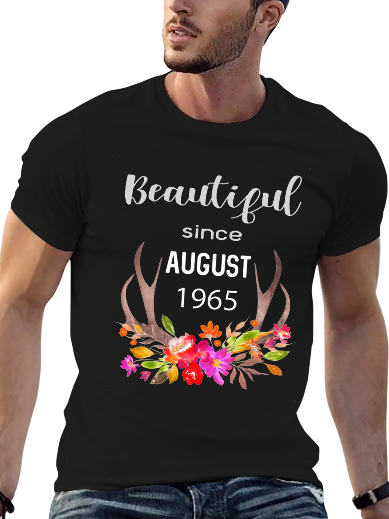 Beautiful Since August 1965 Graphic T-Shirt