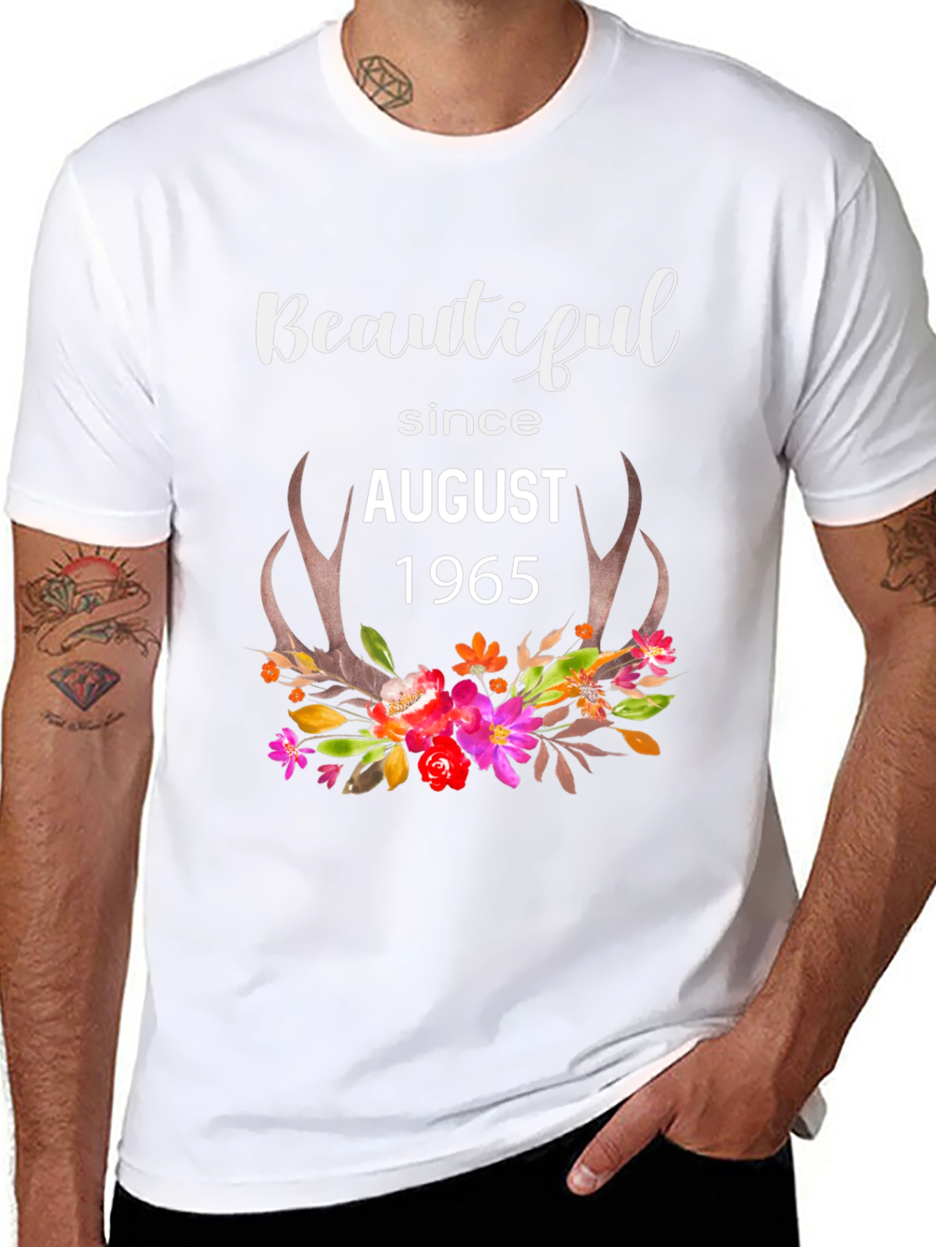 Beautiful Since August 1965 Graphic T-Shirt