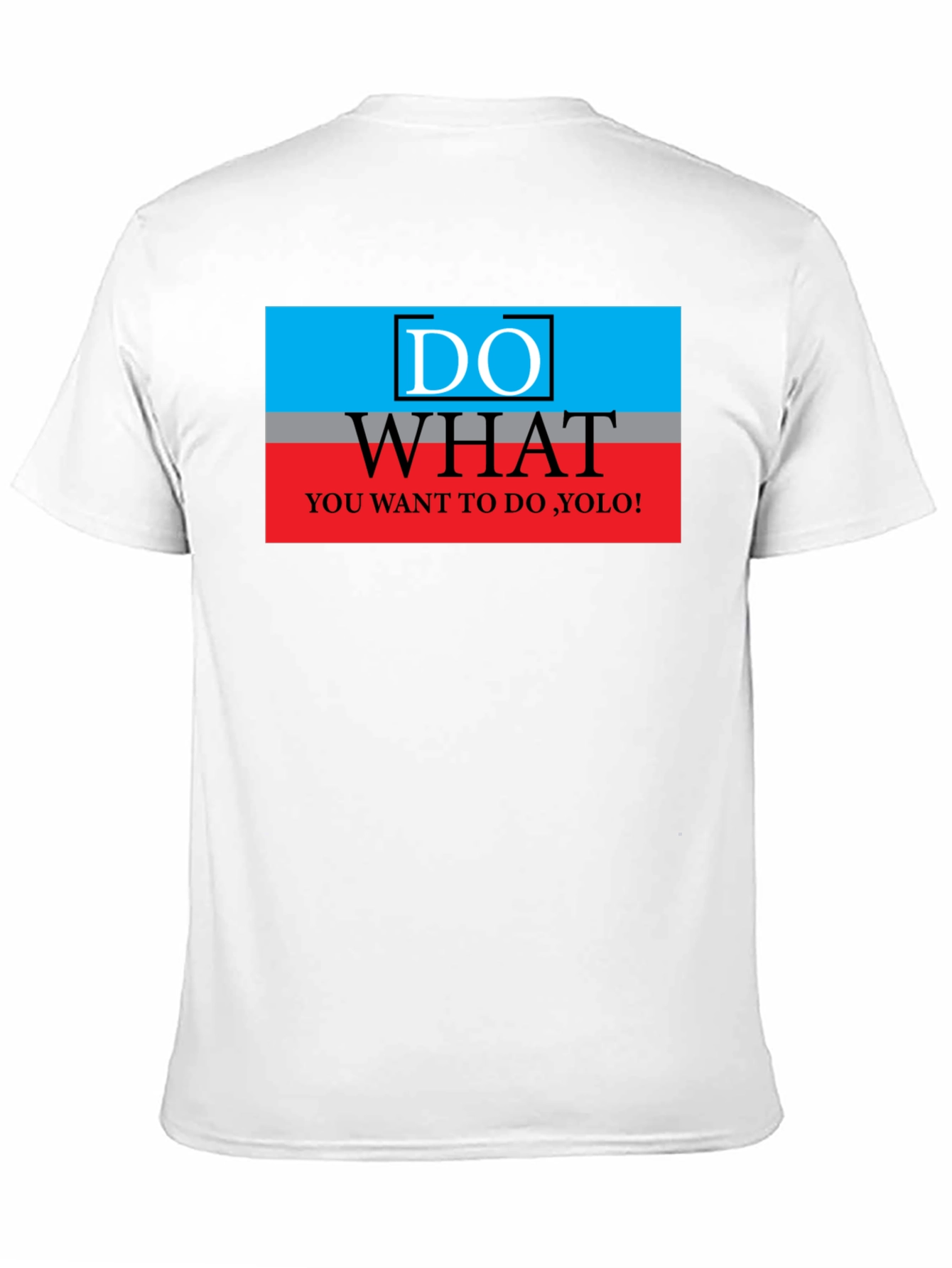 Do What You Want YOLO Black T-Shirt