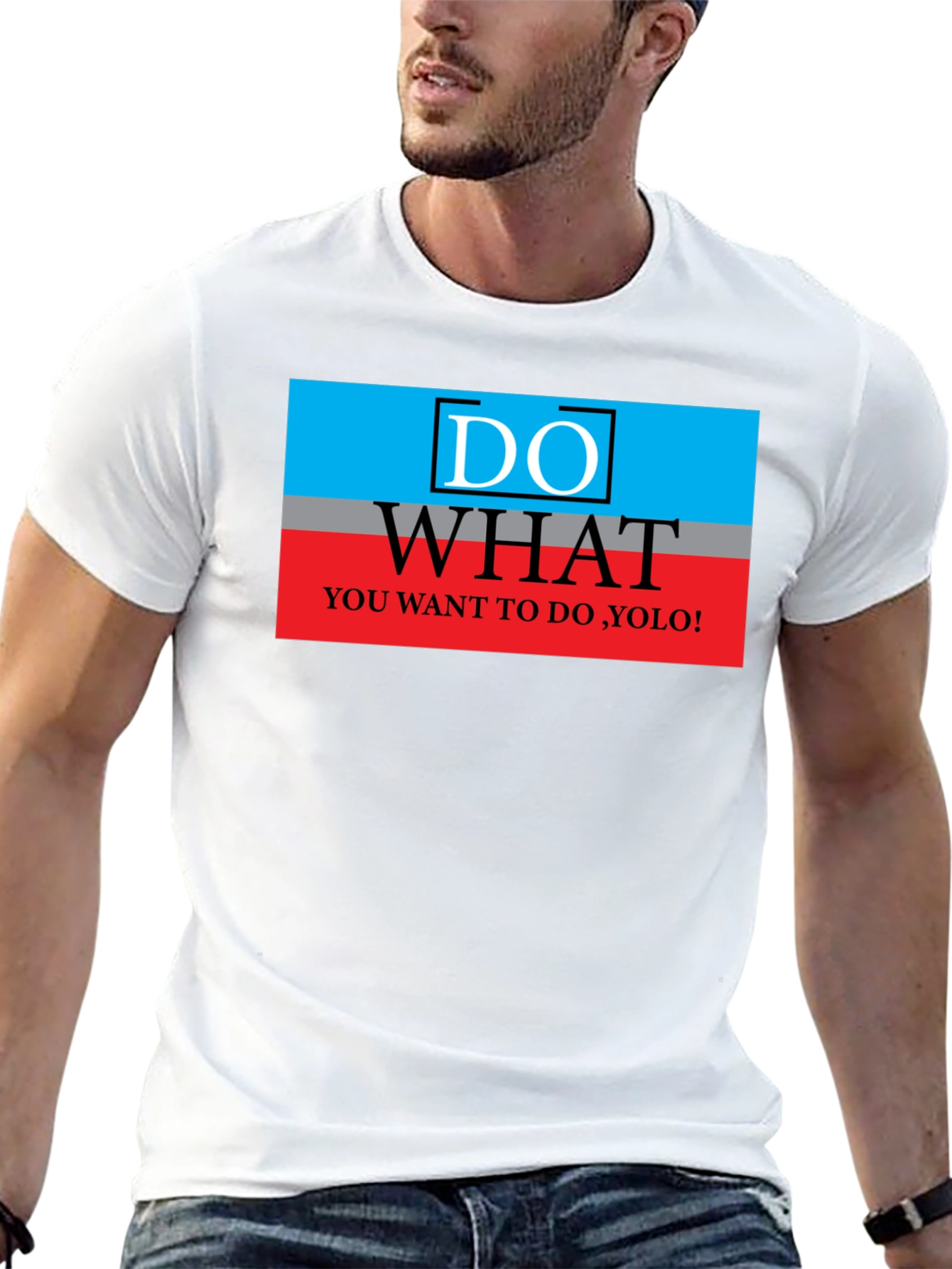 Do What You Want YOLO Black T-Shirt