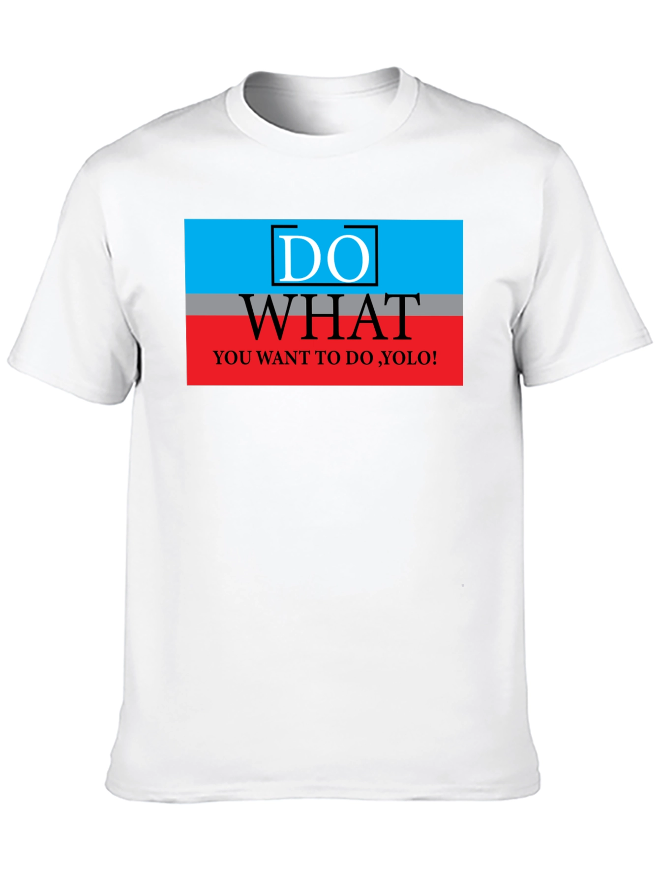 Do What You Want YOLO Black T-Shirt