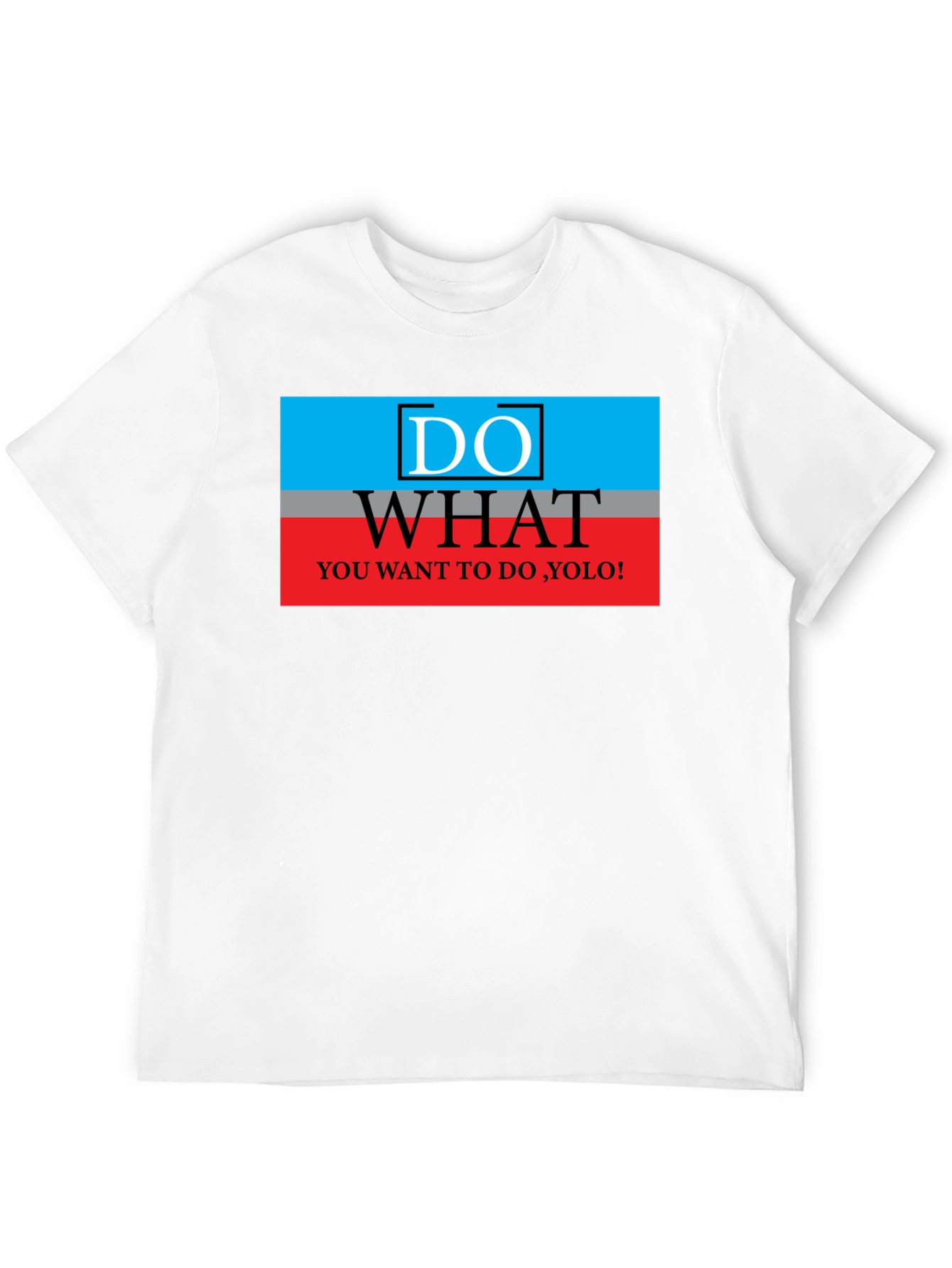 Do What You Want YOLO Black T-Shirt