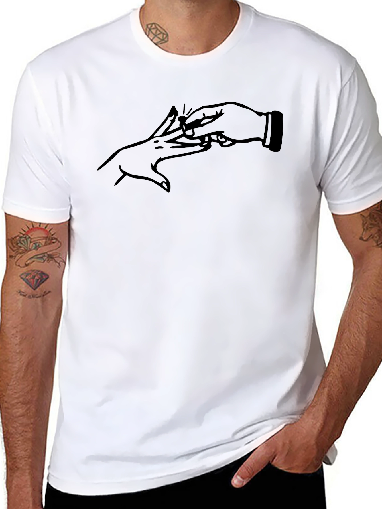 Marriage Proposal Graphic Tee - Classic Fit