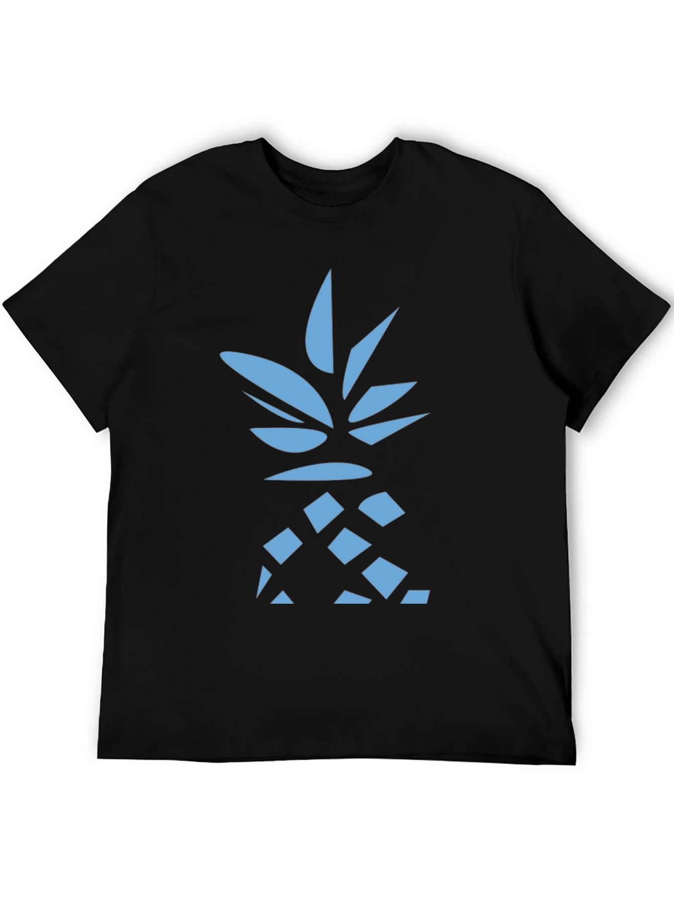 Abstract Pineapple Graphic Tee - Stylish Casual Wear