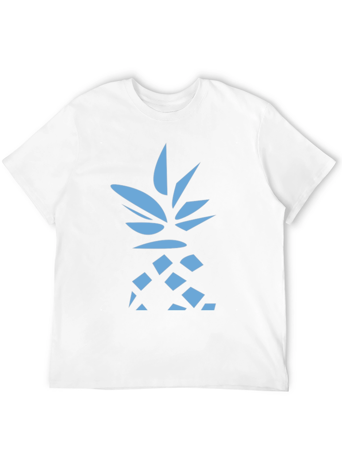 Abstract Pineapple Graphic Tee - Stylish Casual Wear