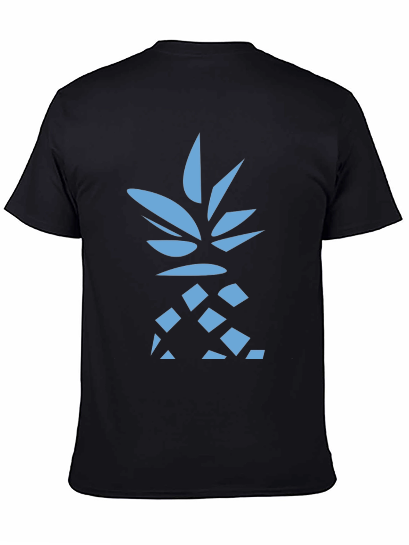 Abstract Pineapple Graphic Tee - Stylish Casual Wear