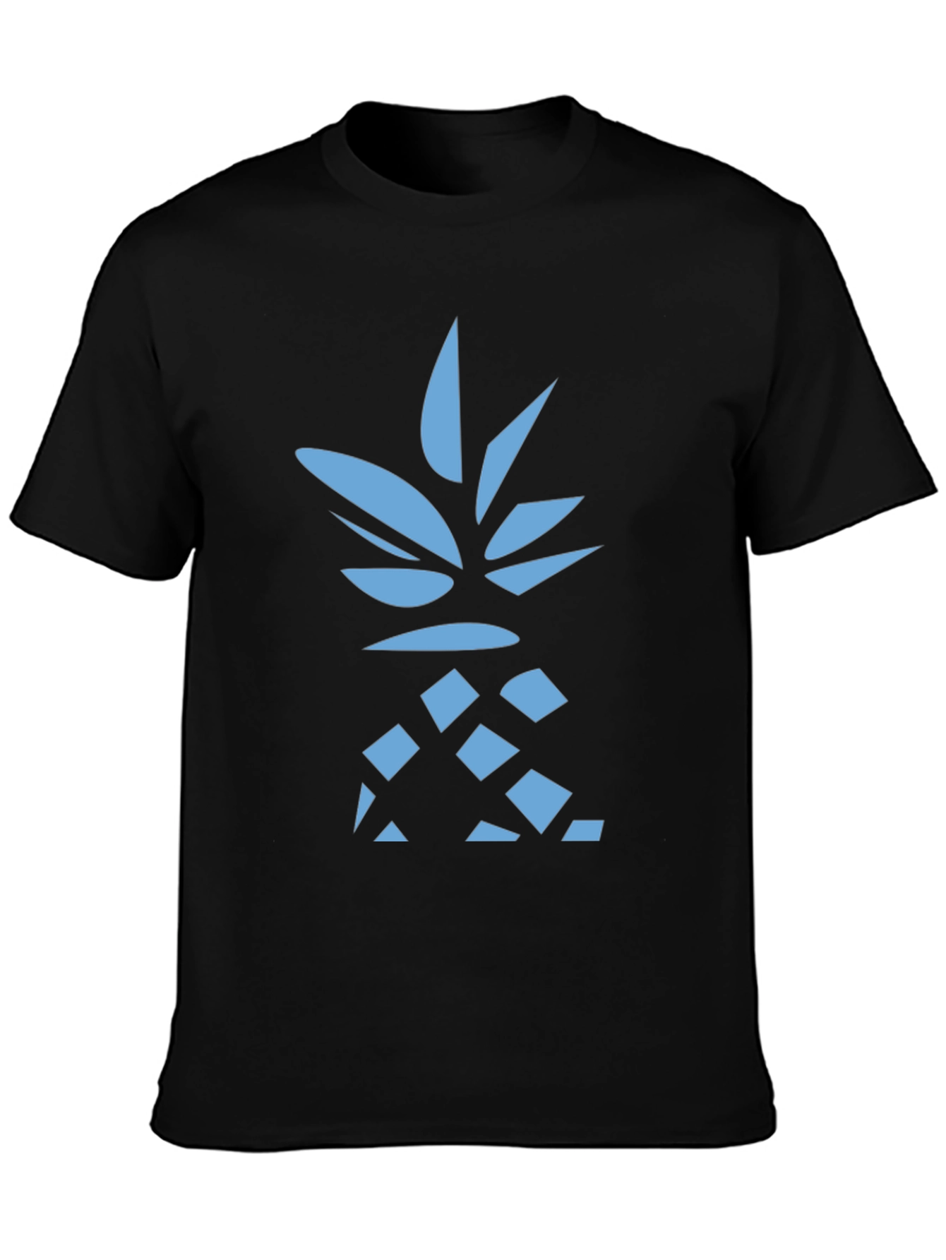 Abstract Pineapple Graphic Tee - Stylish Casual Wear
