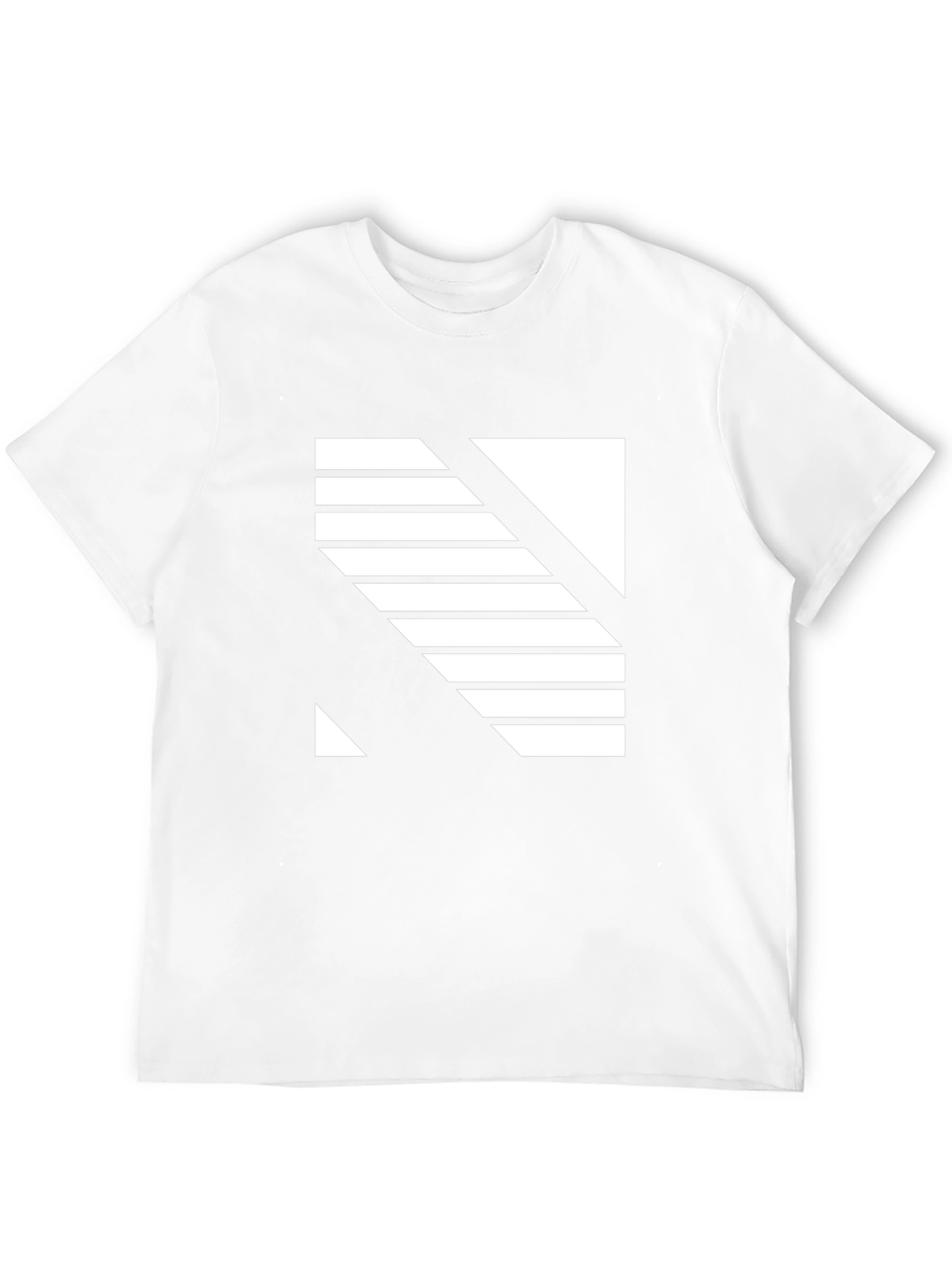 Modern Graphic Black T-Shirt