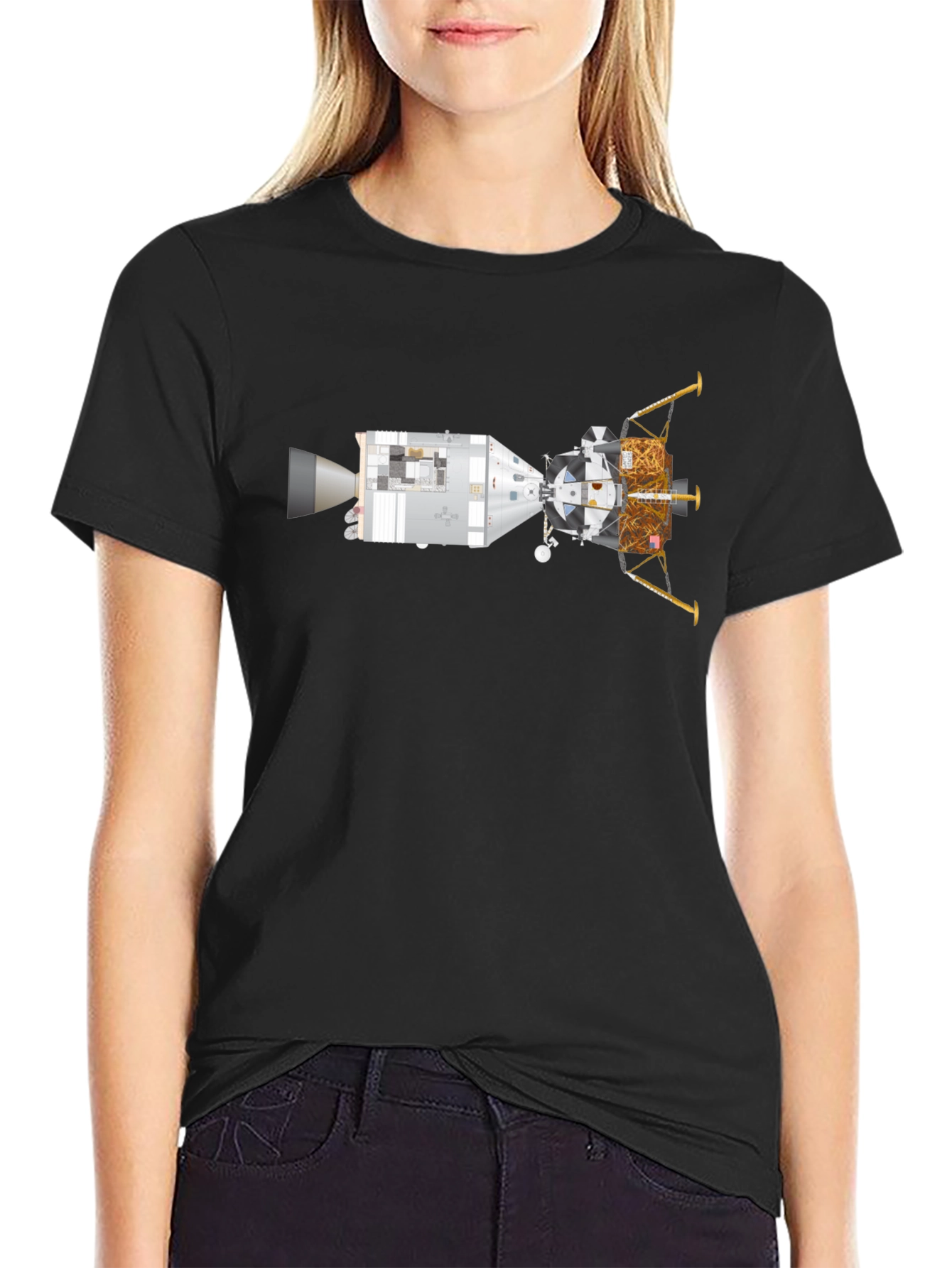 Lunar Module T-Shirt - Space Exploration Tee