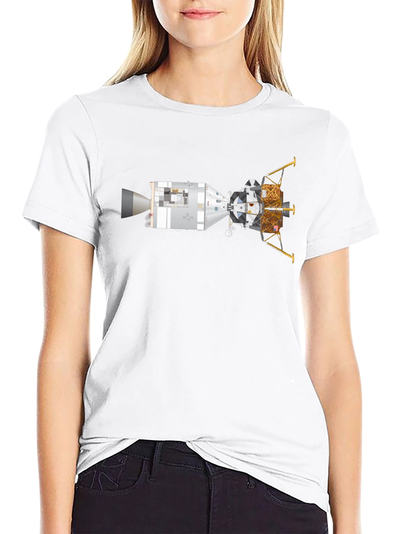Lunar Module T-Shirt - Space Exploration Tee