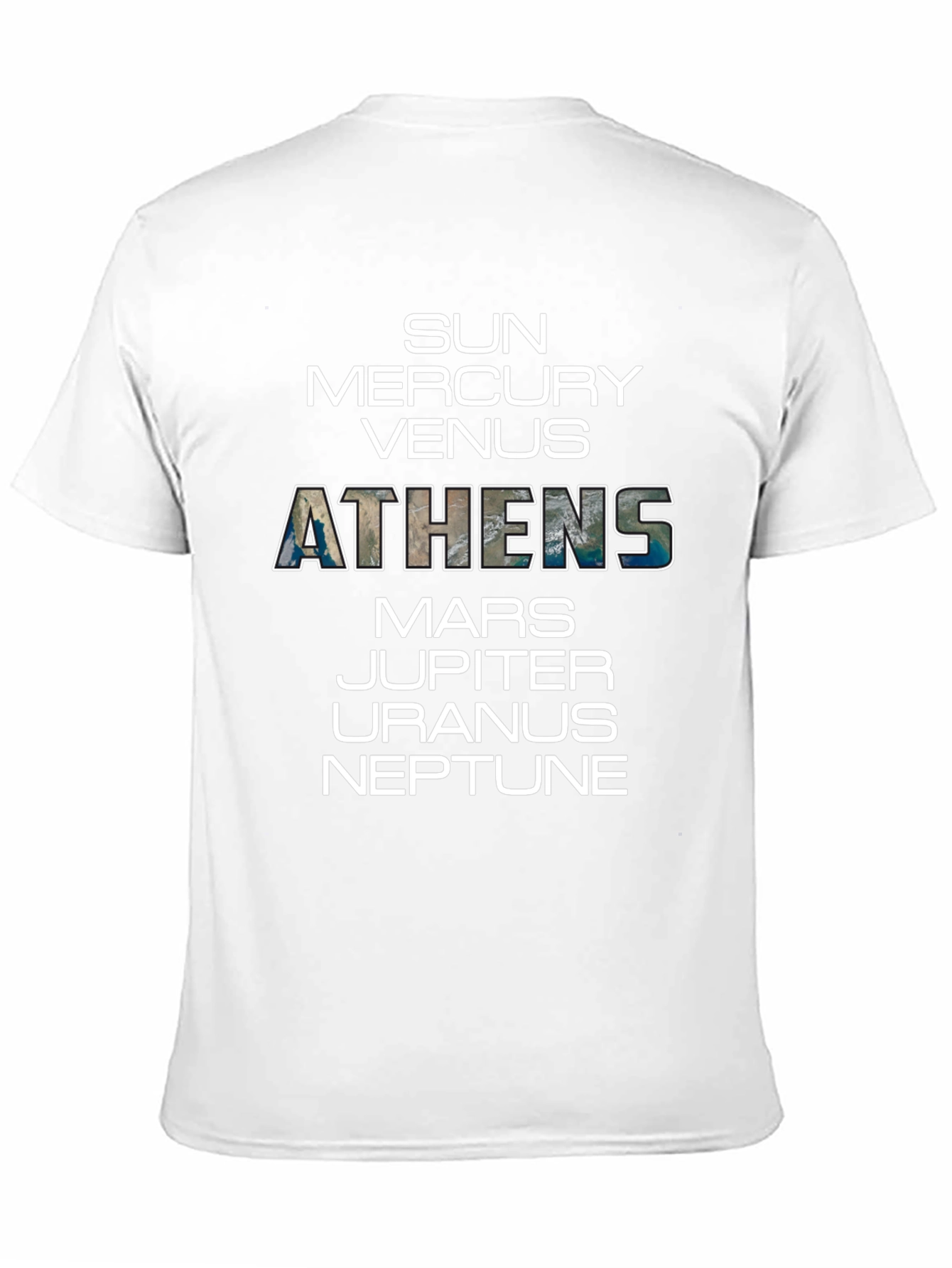 Athens Planet Graphic T-Shirt
