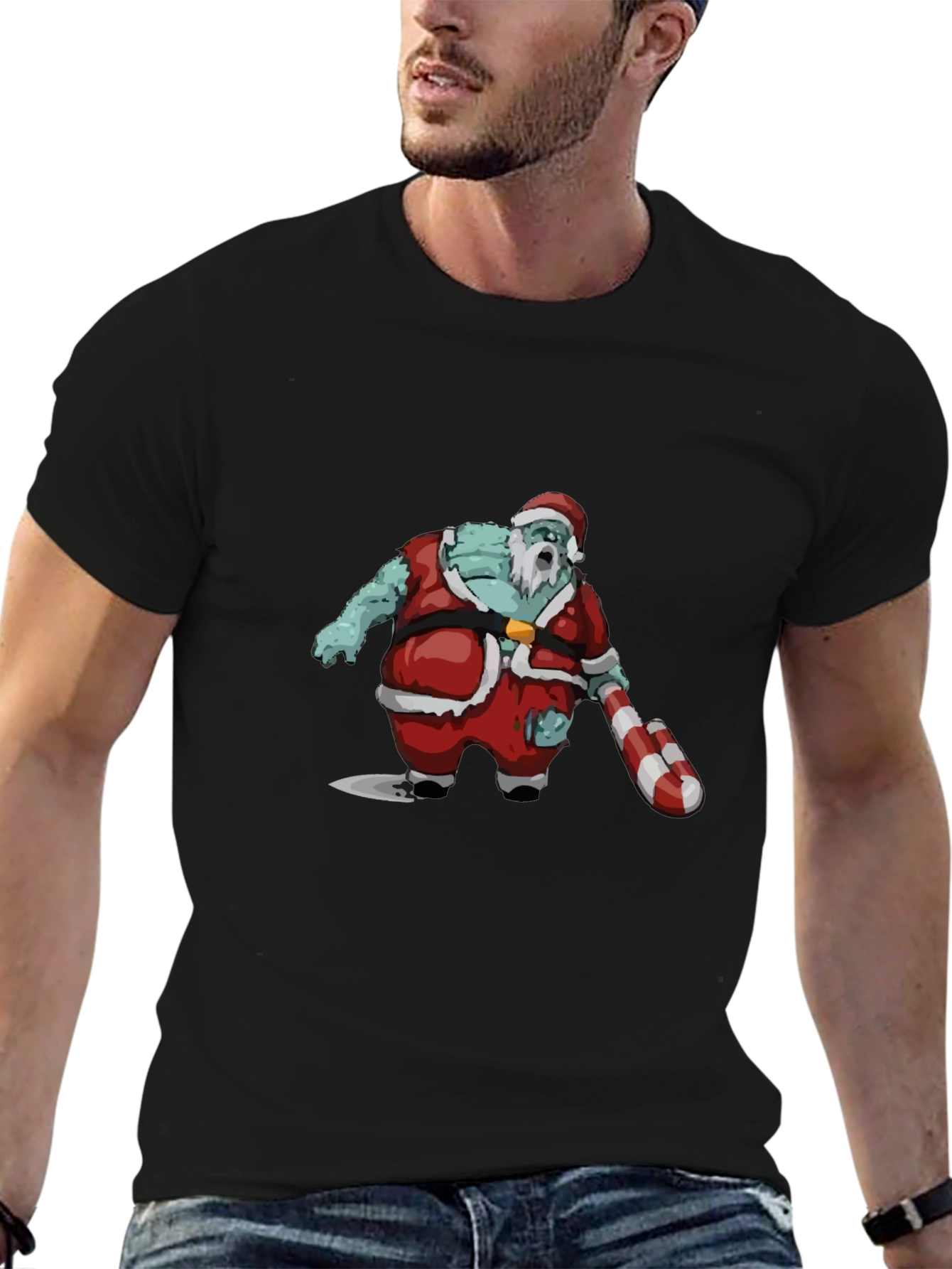 Zombie Santa T-Shirt - Holiday Horror