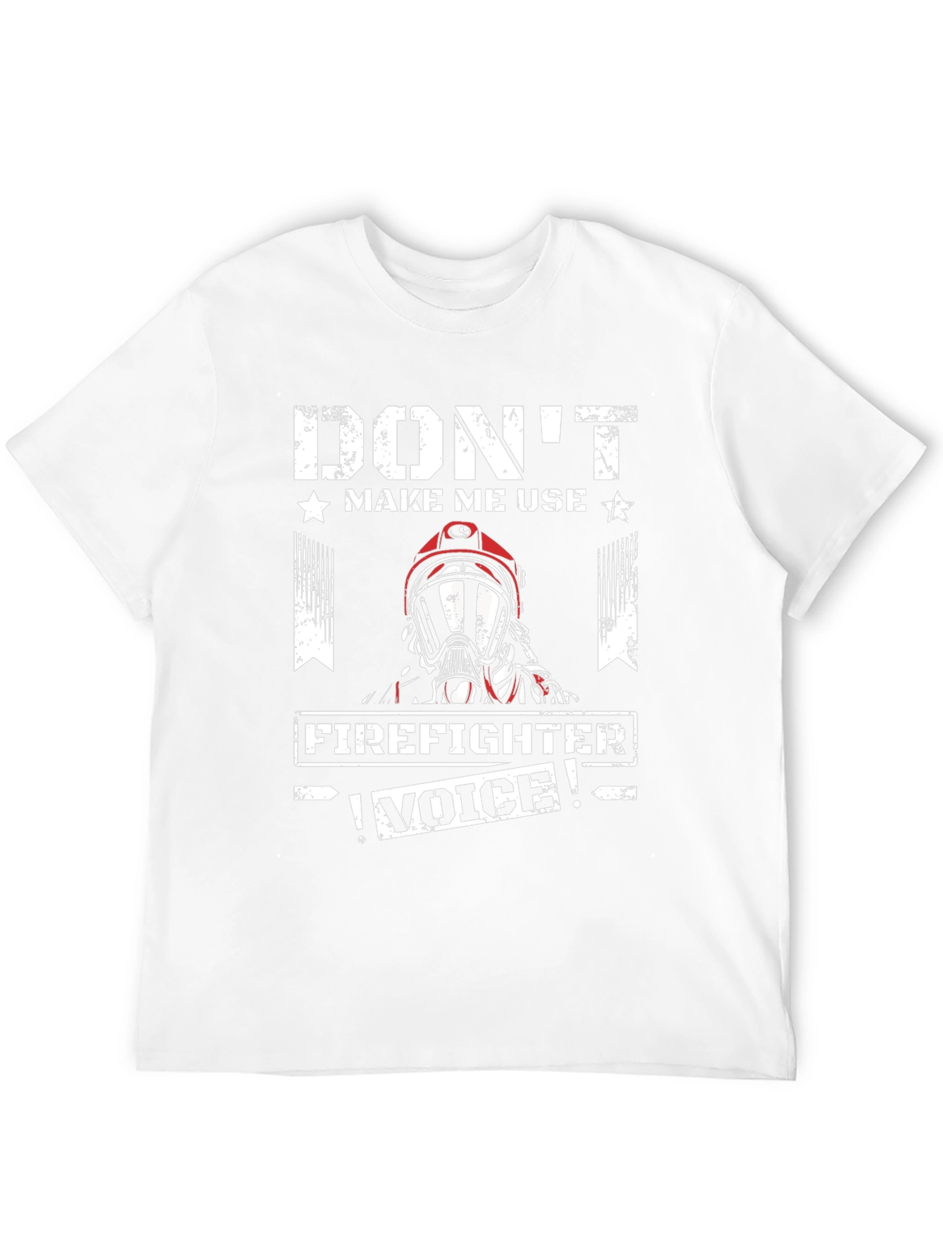 Firefighter Voice T-Shirt - Black Graphic Tee