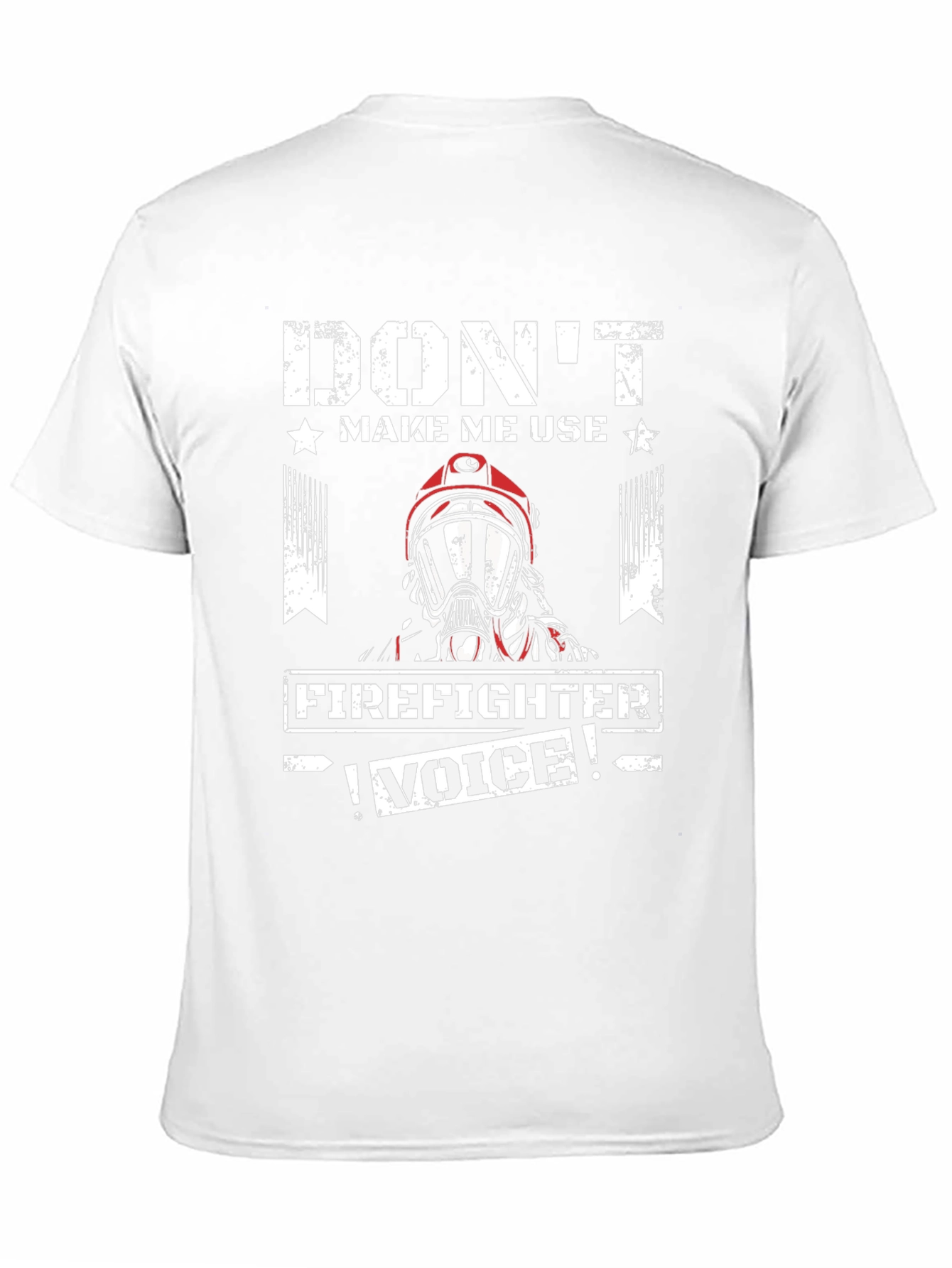 Firefighter Voice T-Shirt - Black Graphic Tee