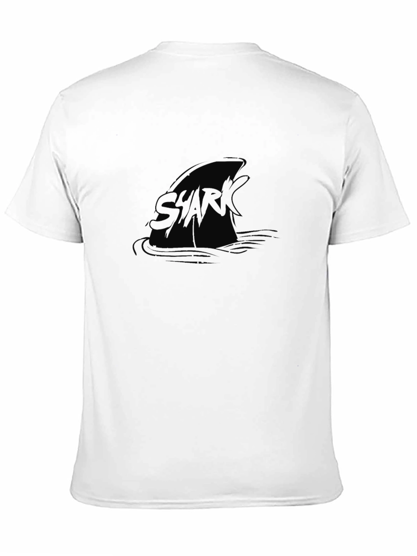 Shark Graphic Tee - Mens Black T-Shirt