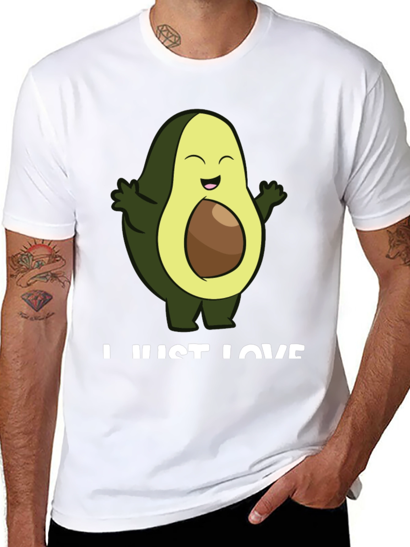 Avocado Love T-Shirt - Cute Foodie Graphic Tee