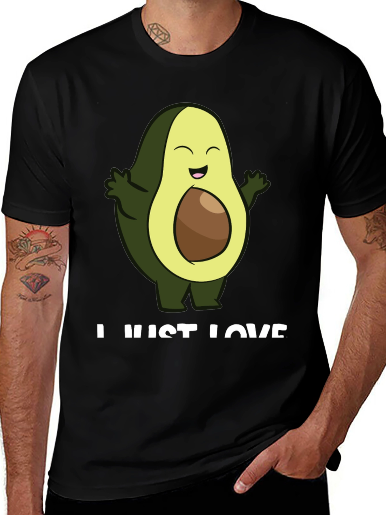 Avocado Love T-Shirt - Cute Foodie Graphic Tee