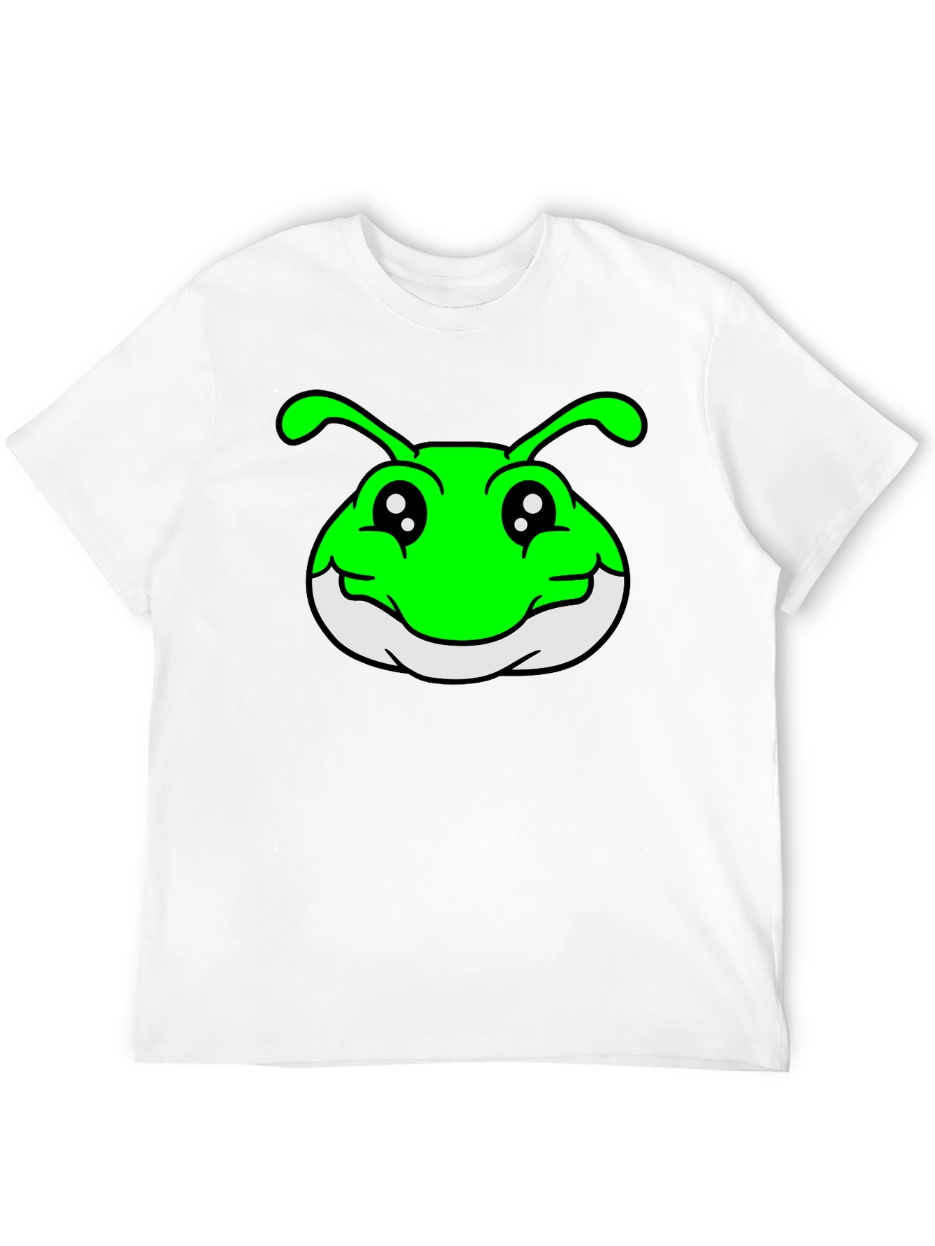 Funny Cartoon Bug T-Shirt - Black