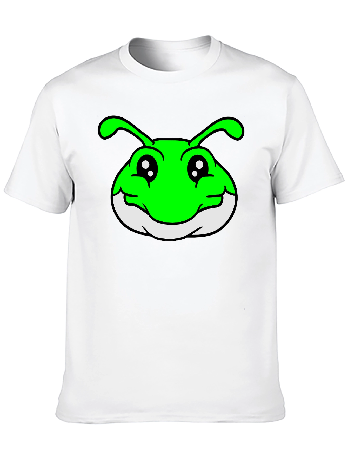 Funny Cartoon Bug T-Shirt - Black