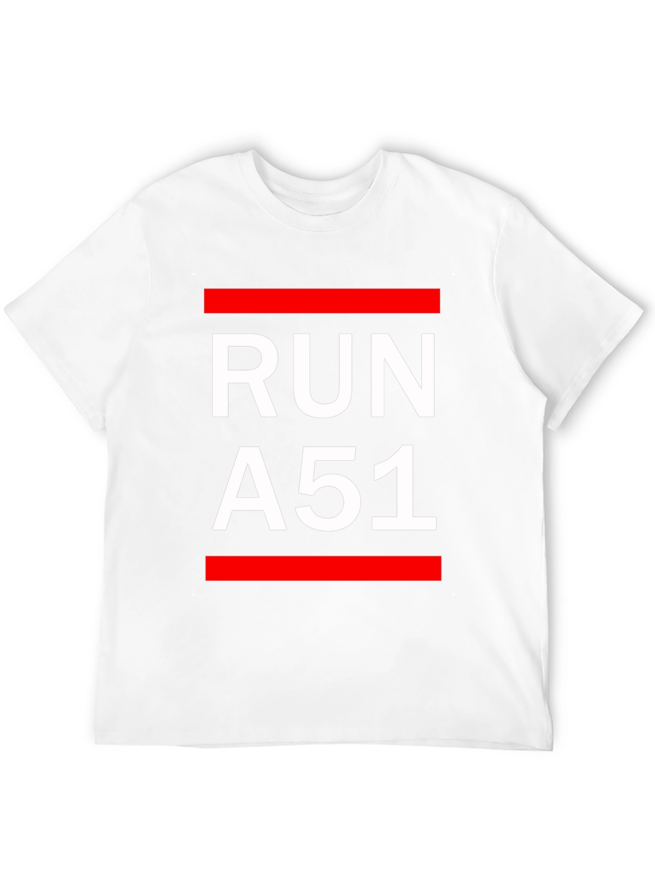 Run A51 Graphic T-Shirt - Black