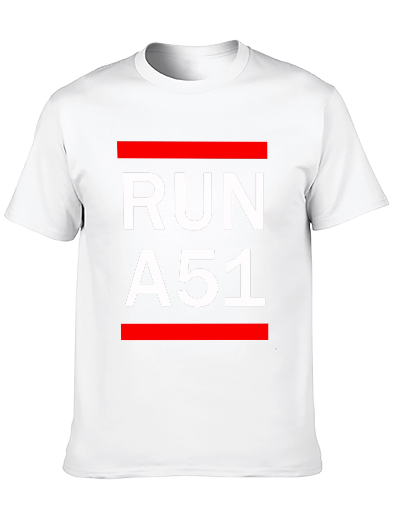 Run A51 Graphic T-Shirt - Black