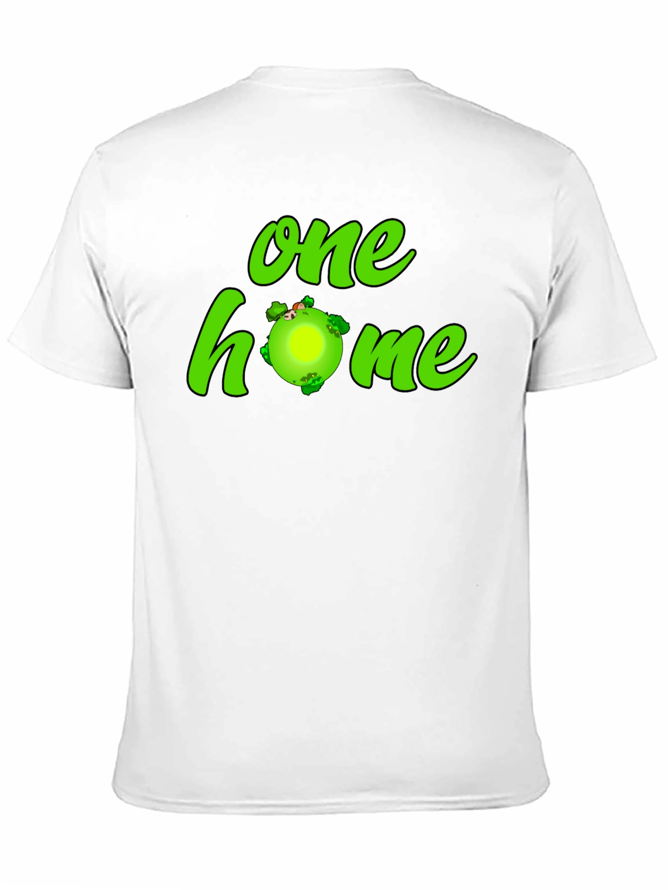 One Home Earth Graphic T-Shirt