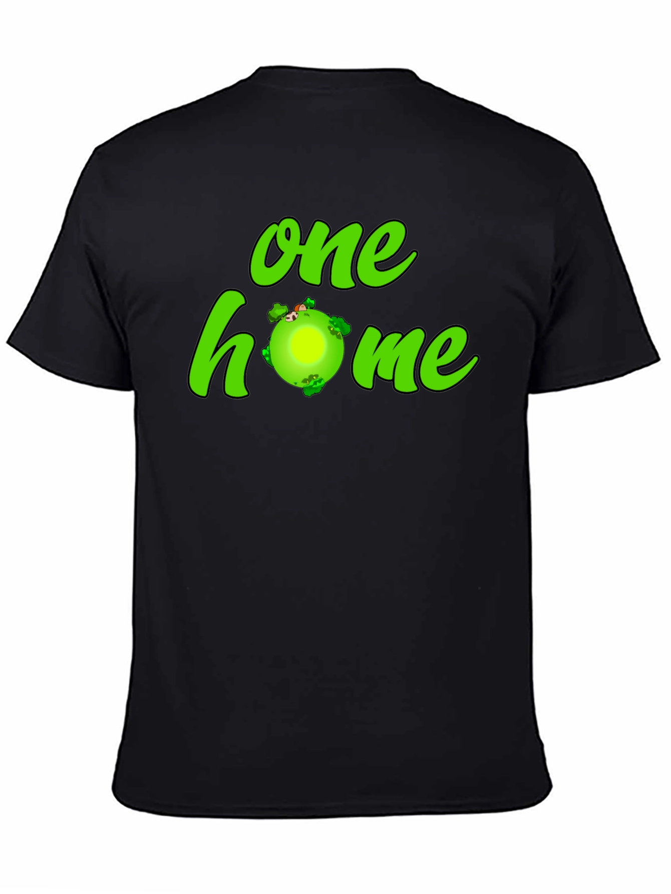 One Home Earth Graphic T-Shirt