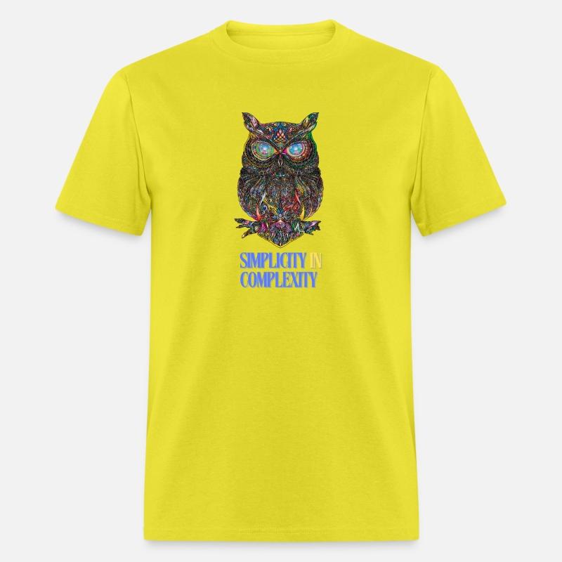 Abstract Art, Simplicity In Complexity,Owl