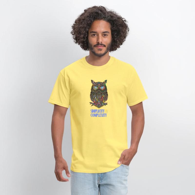 Abstract Art, Simplicity In Complexity,Owl