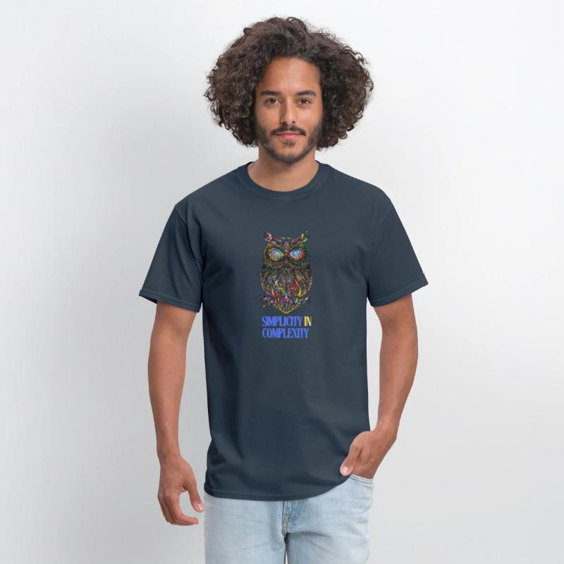 Abstract Art, Simplicity In Complexity,Owl
