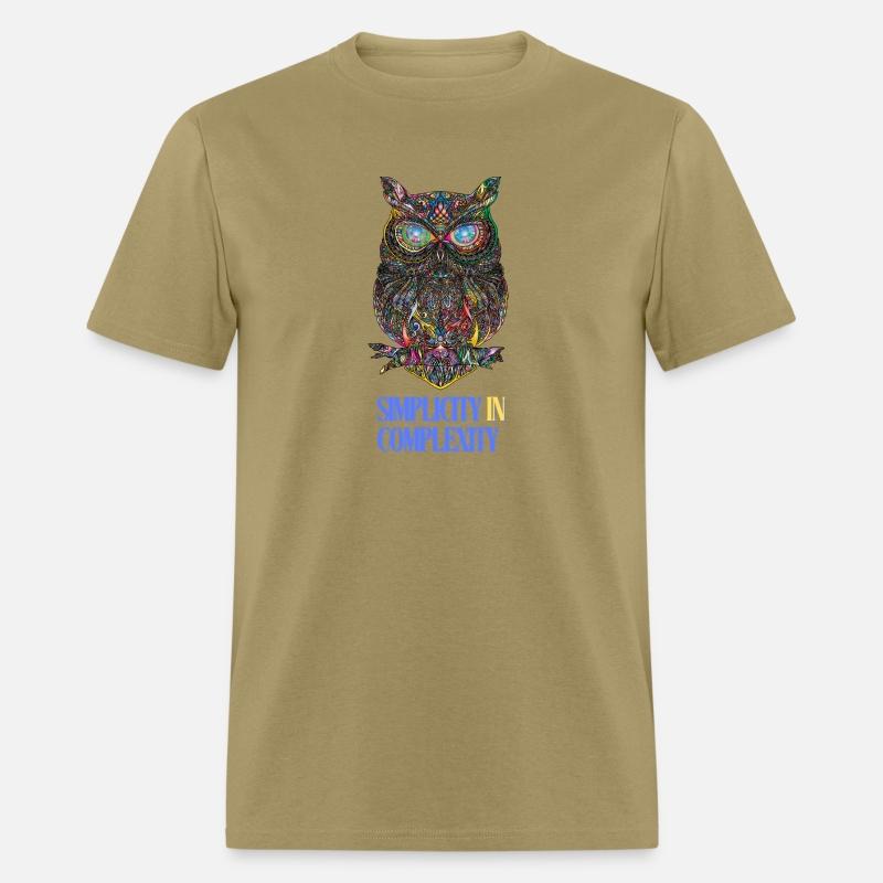 Abstract Art, Simplicity In Complexity,Owl