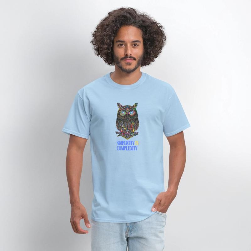 Abstract Art, Simplicity In Complexity,Owl