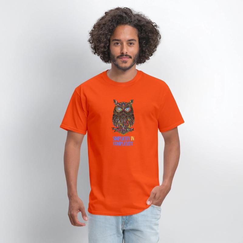 Abstract Art, Simplicity In Complexity,Owl