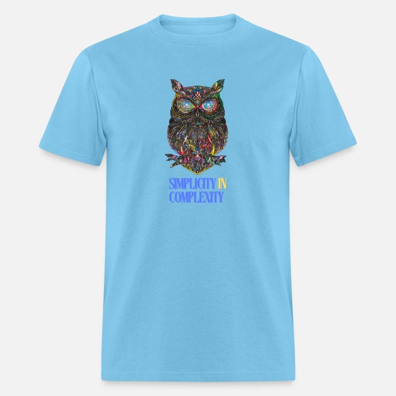 Abstract Art, Simplicity In Complexity,Owl