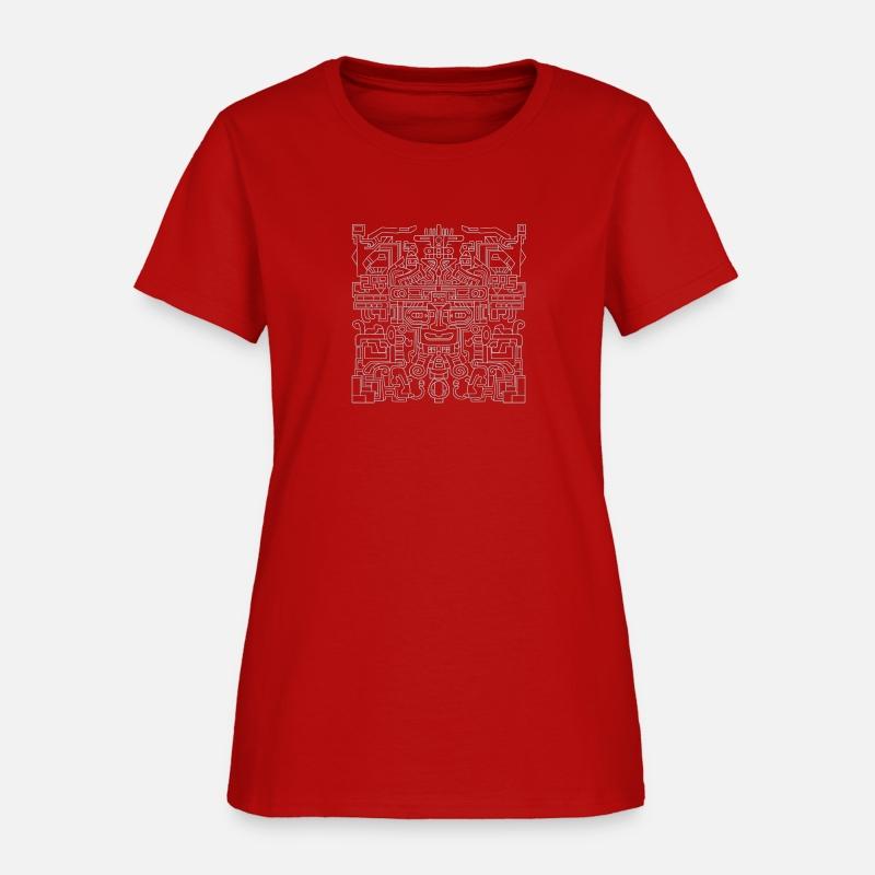 Abstract Aztec Talisman pattern