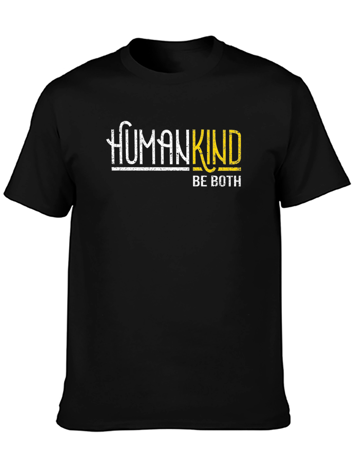 HumanKind Be Both Graphic Tee - Stylish & Meaningful!
