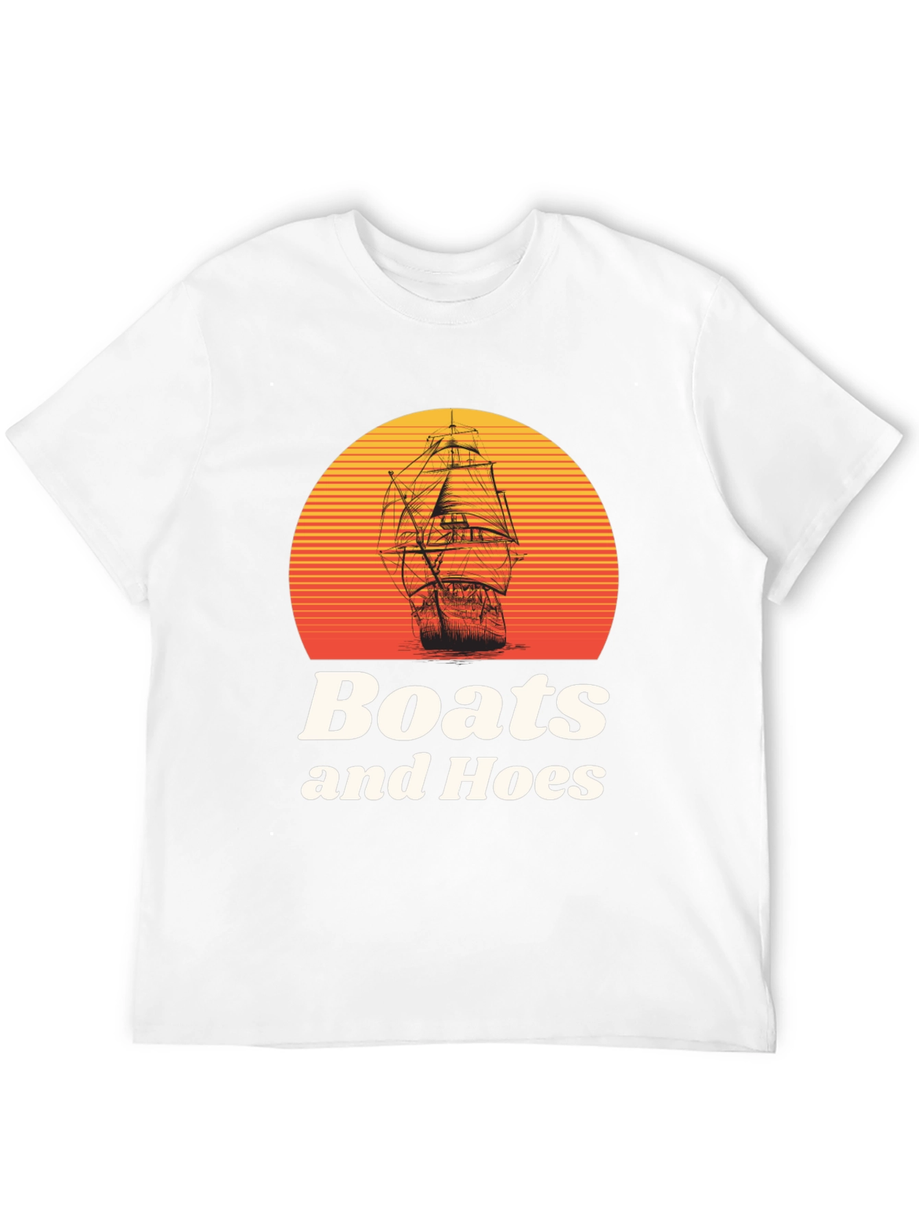 Boats and Hoes Graphic T-Shirt