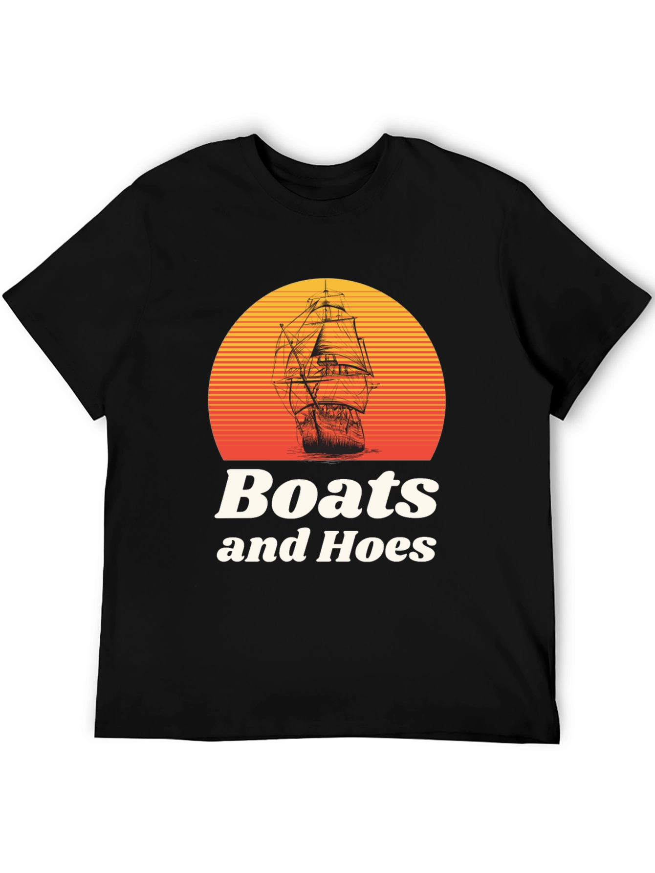 Boats and Hoes Graphic T-Shirt
