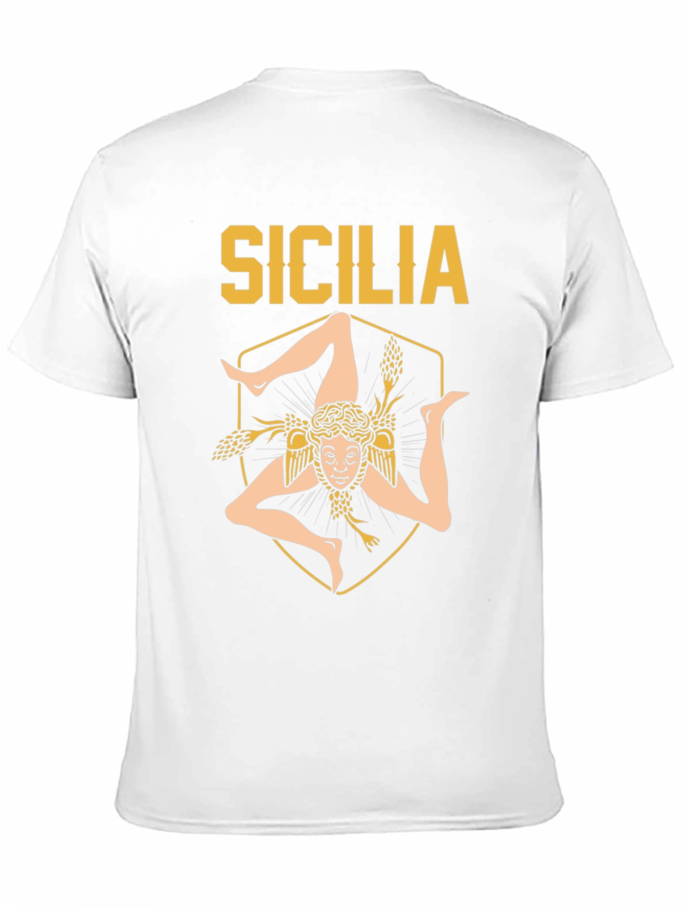 Sicilia Trinacria T-Shirt - Classic Italian Pride