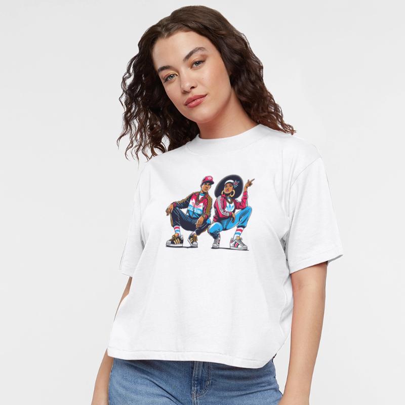 AI 1980s B-Boy & FlyGirl GTA Style